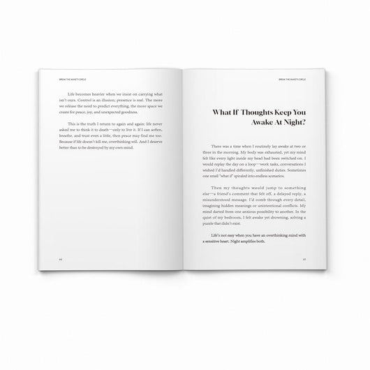 Mental Health Book: Break the Anxiety Circle